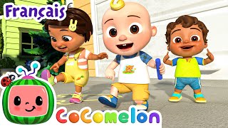 Tête épaules genoux pieds  Épisode Complet  CoComelon en Français  Chansons pour bébés [upl. by Wolenik912]