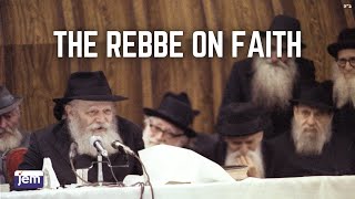 The Lubavitcher Rebbe on Faith in Gd [upl. by Jola]