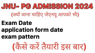 CUET PG 2024  JNU PG Admission Complete Details  Exam Pattern  Exam Date  Exam Medium [upl. by Anna-Diana]