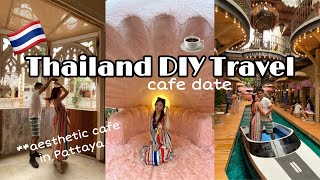 Thailand Vlog 06 🇹🇭 a MUST visit INSTAGRAMMABLE cafe in PATTAYA Thailand House of Benedict ☕️🍃 [upl. by Nanahs138]