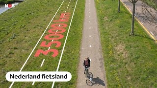 Hoe Nederland 15 miljard kilometer per jaar fietst [upl. by Toffey967]