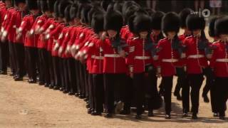 Trooping the Colour 2017  The British Grenadiers no commentary [upl. by Truda]