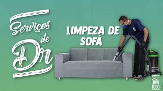 Limpeza de Sofá  Dr Lava Tudo [upl. by Dunn]