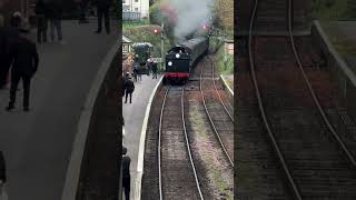 Watercress Line 2024 steamlocomotive steamengine railway steamtrain [upl. by Onilatac]