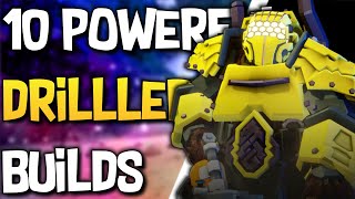 10 Strong Driller Builds  Deep Rock Galactic [upl. by Nadirehs676]