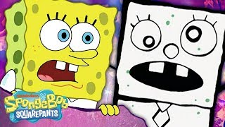 DOODLE BOB Stars in FrankenDoodle ✏️ in 5 Minutes  SpongeBob [upl. by Helban913]