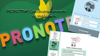 PRONOTE 1 Connexion a Pronote en profs [upl. by Geis269]