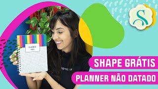 Como Fazer Um Planner  DIY Fácil com Molde e PDF Grátis [upl. by Cohligan]