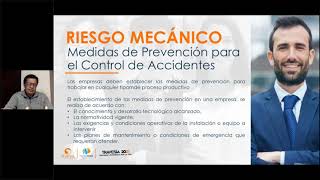 El riesgo mecánico  Medidas de prevención y de control [upl. by Goldshlag810]