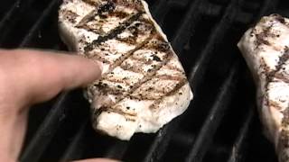 Perfect Boneless Juicy BBQ Pork Loin Chops On The Weber Grill  tips on cooking [upl. by Gabby903]