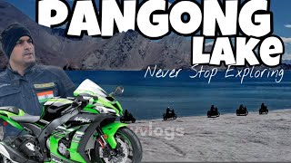 Epic Drone Views At Pangong Lake 😍  Beautiful Pangong Lake  Pangong Lake To ChumaThang strayvlogs [upl. by Anson154]