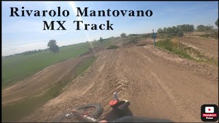 GoPro Rivarolo Mantovano MX track  2 laps 125cc  170522 [upl. by Hafler]