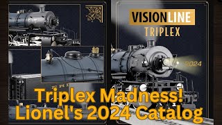 Triplex Madness Lionels 2024 Catalog Part 1 Rise Of The Mega Steam Engine [upl. by Hammerskjold]