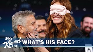 Can Julia Roberts Identify George Clooney Just by Feeling His Face [upl. by Ledua475]