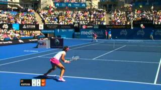 Na Li v Petra Kvitova Highlights Womens Singles Semi Final Sydney International 2012 [upl. by Larrabee]