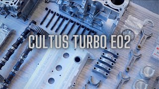 Cultus Turbo E02  motor építés [upl. by Korrie44]