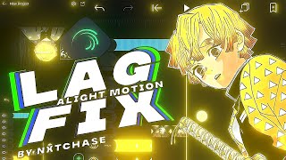 how to fix lag on alight motion 41 alight motion tutorial [upl. by Ynove326]