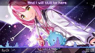 【Nightcore】 Stargazing Lyrics ✔️ [upl. by Aleuqahs]