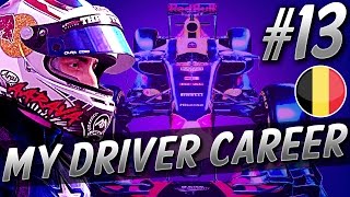 HUGE AIRBORNE VERSTAPPEN CRASH  F1 MyDriver CAREER S4 PART 13 BELGIUM [upl. by Frederiksen]