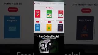 free coding ebooks code with curious projects ebook notes webdeveloper java python html css [upl. by Seleta]