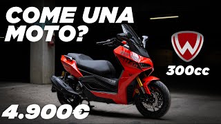 WOTTAN STORM R 300 LO SCOOTER 300cc PIU SPORTIVO DI SEMPRE [upl. by Sulohcin]