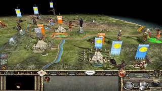 Michael in total war medieval 2 pt2 to America and another hellish day [upl. by Aicirt72]