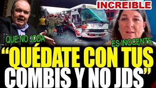 PORKY LE SACA LA MRD A ROSA MARIA PALACIOS POR PREFERIR COMBIS QUE LOS TRENES [upl. by Nylareg]