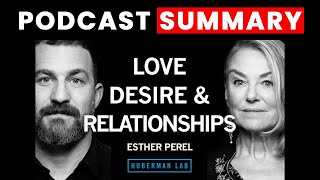 Esther Perel How to Find Build amp Maintain Healthy Romantic Relationships  Huberman Lab Podcast [upl. by Alleroif]