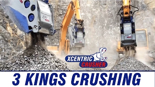 3 KINGS CRUSHER BUCKET Xcentric Crusher [upl. by Hilary]