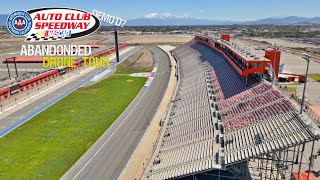 NASCAR Auto Club Speedway Demolition Drone Construction Update [upl. by Icaj295]