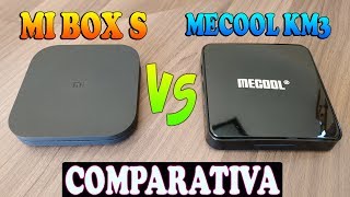 Mecool Km3 VS Xiaomi Mi Box S ¿CUÁL COMPRAR  Comparativa [upl. by Emlyn]