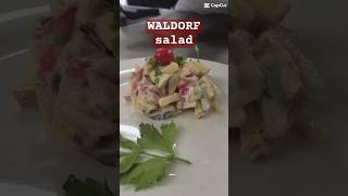 Waldorf salad cooking food foryou [upl. by Barbi]