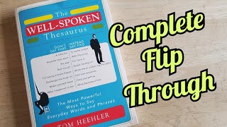 The WellSpoken Thesaurus Flip Through [upl. by Birecree]