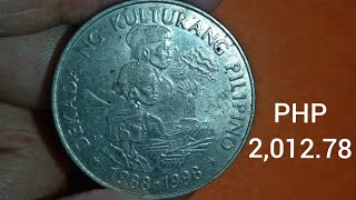 1 Piso 1989 Value  Commemorative Coin [upl. by Rustin]