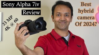 Sony A7IV हिंदी review  Almost perfect hybrid mirrorless camera [upl. by Alisen578]