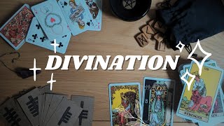 Divination 101  Cartomancy Scrying Dowsing and Cleromancy [upl. by Sabra]