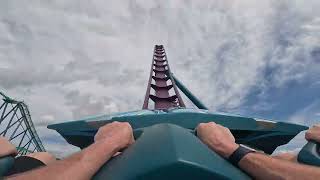 Mako 4k front seat SeaWorld Orlando September 2023 [upl. by Llenna12]