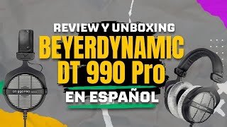 Review auriculares Beyerdynamic DT 990 Pro en español [upl. by Emilia]