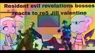 resident evil revelations bosses reacts to re5 Jill valentine re5 capcom reaction jillvalentine [upl. by Neyuq]