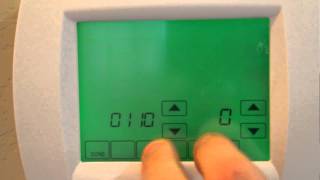 How to Override the settings on your Honeywell Thermostat [upl. by Yeslaehc]