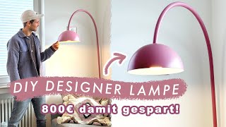 DIY Designer Lampe  Wandleuchte einfach amp günstig selber bauen  EASY ALEX [upl. by Thornie]