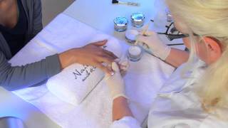 French Manucure  Nouveau modelage du Gel UV avec les Tips  rbnailsde [upl. by Amairam]