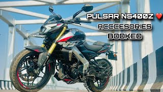 PULSAR NS400Z  MODIFICATION ACCESSORIES  NS400Z [upl. by Enaujed]