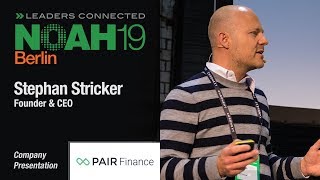 Pair Finance  NOAH19 Berlin [upl. by Halladba]