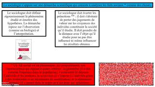 Introduction  questce que la sociologie  présentation rapide [upl. by Ahsirtal]