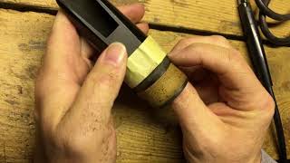 Shortening a Contrabass Clarinet Mouthpiece [upl. by Edyth291]