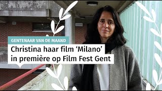 Christina haar film Milano in première op Film Fest Gent [upl. by Akinit]