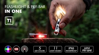 HUNT XR Titanium MultiLight Mini Flashlight amp Tool in One [upl. by Imyaj]