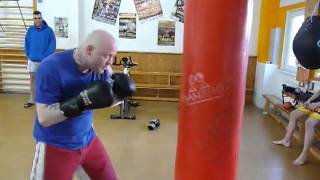 Danny Schindhelm Training  wwwfirstfightteamcom [upl. by Llehsem]