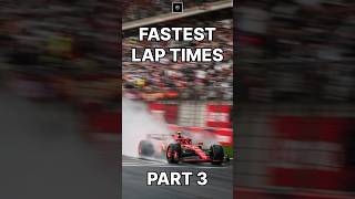 The Fastest Lap Times in Formula 1 Part 3 f1 formula1 formulaone racing f1shorts shorts 2024 [upl. by Eciralc]